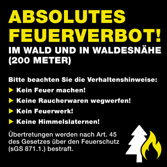 absolutes Feuerverbot